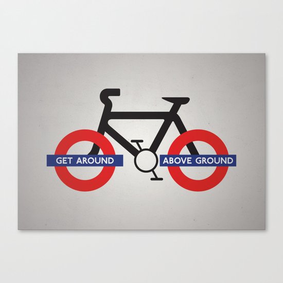 Get Around Above Ground Canvas Print