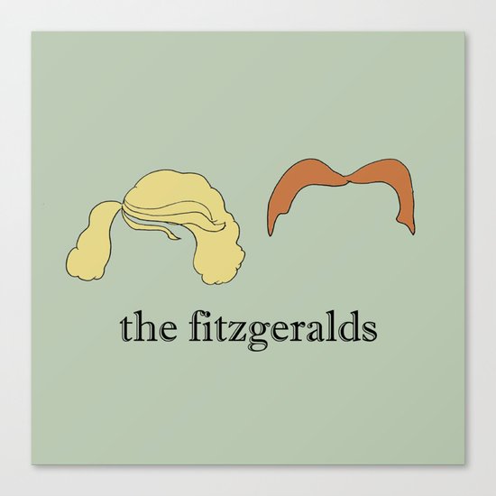 The Fitzgeralds Canvas Print
