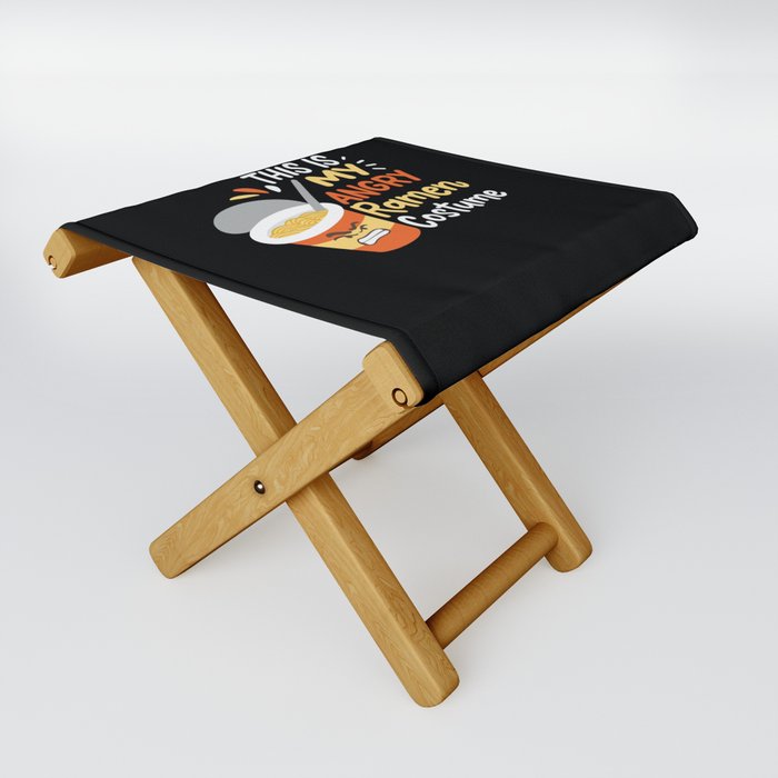 This Is My Angry Ramen Costume Folding Stool