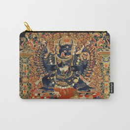 Tantric Buddhist Vajrabhairava Deity 2 Carry-All Pouch