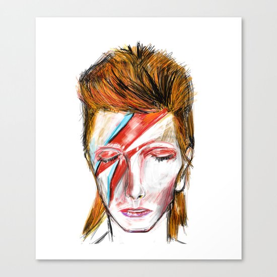 Bowie Canvas Print