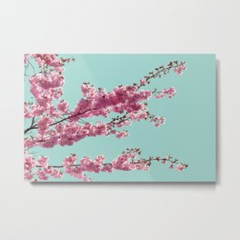 Japanese Cherry Blossom Tree Metal Print | Sweet, Office, Fashion, Floral, Cherryblossom, Photo, Japanese, Women, Oriental, Girly 