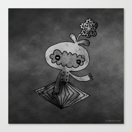 spaceman (Analog Fetish Monsters) Canvas Print