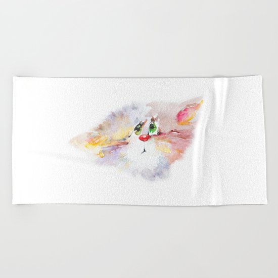What's happened? Beach Towel