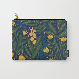 Golden flowers Carry-All Pouch
