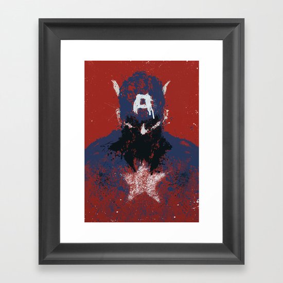 The Captain Framed Art Print