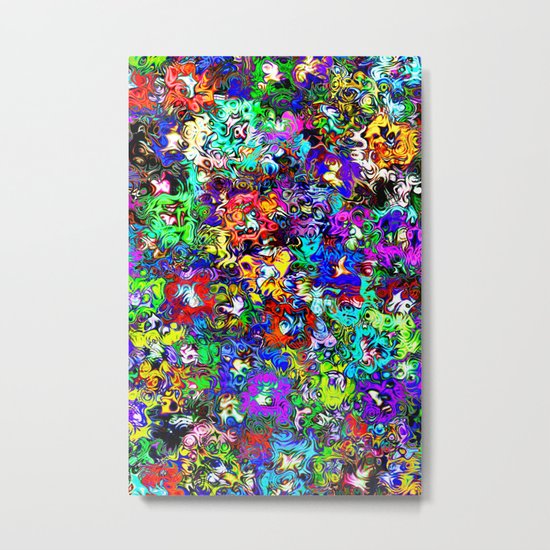 Monsters in my Head Metal Print