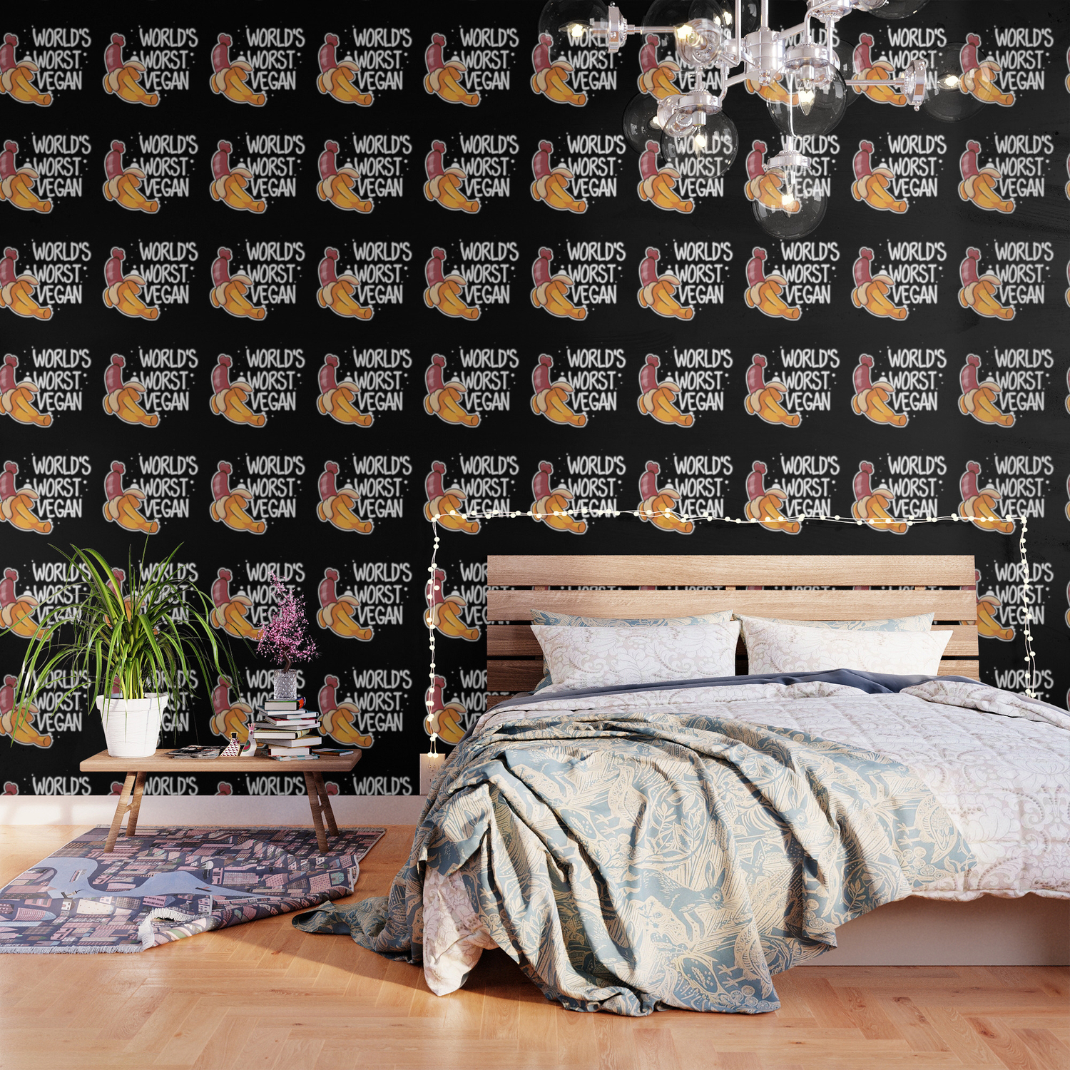World S Worst Vegan Bbq Anti Vegan Wallpaper By Anziehend Society6