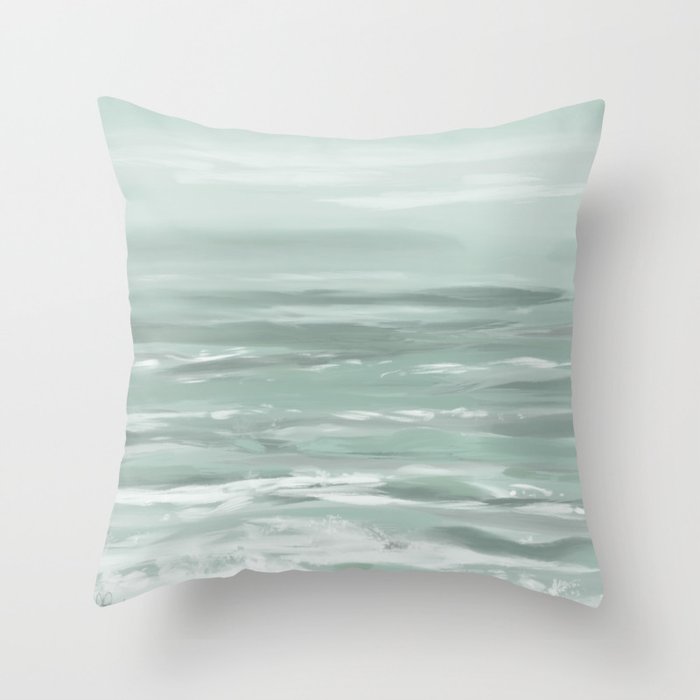 Seafoam accent pillows clearance