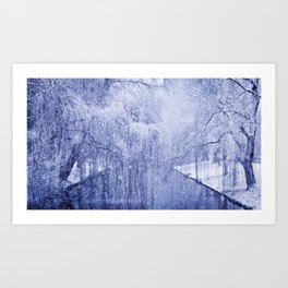 Frozen Willows Art Print | Photo, Landscape, Nature 