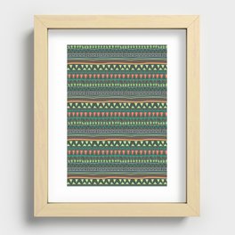 Tribe III Recessed Framed Print