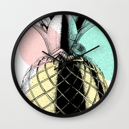 Chillin Pineapple Wall Clock