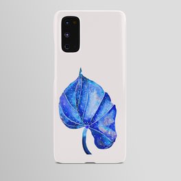 Polka Dot Begonia - Blue Android Case