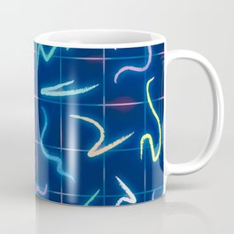 Postmodern Neon 80s Lights No.5 Coffee Mug