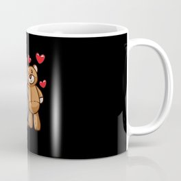 Wombat With stuffed animal Coffee Mug