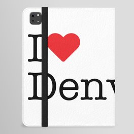I Heart Denver, PA iPad Folio Case