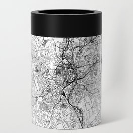 Worcester White Map Can Cooler