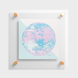 Disco Ball – Pastel Floating Acrylic Print
