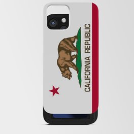 California Republic Flag iPhone Card Case
