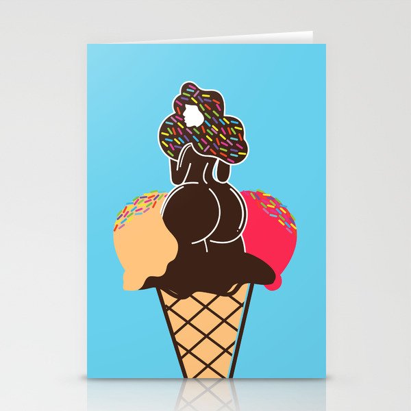 Ice Cream Stationery Cards