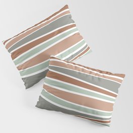 Landscape Colorful Stripes  Pillow Sham