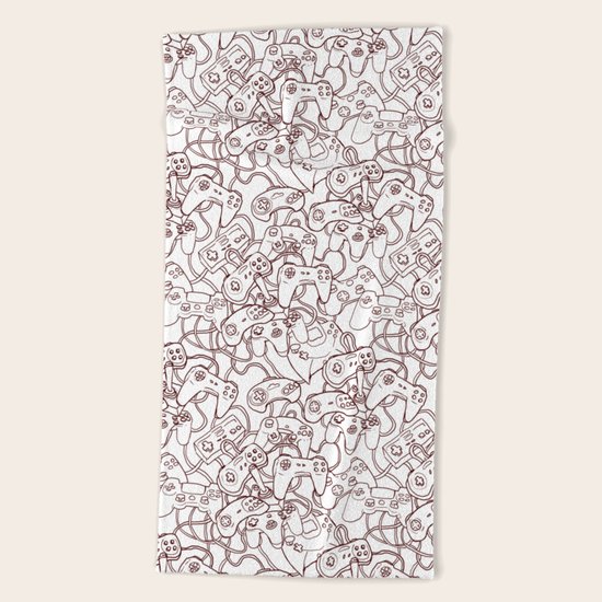 Joysticks Beach Towel