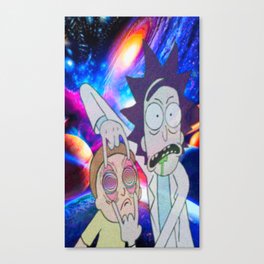 Pickle Rick Canvas Prints For Any Decor Style Society6