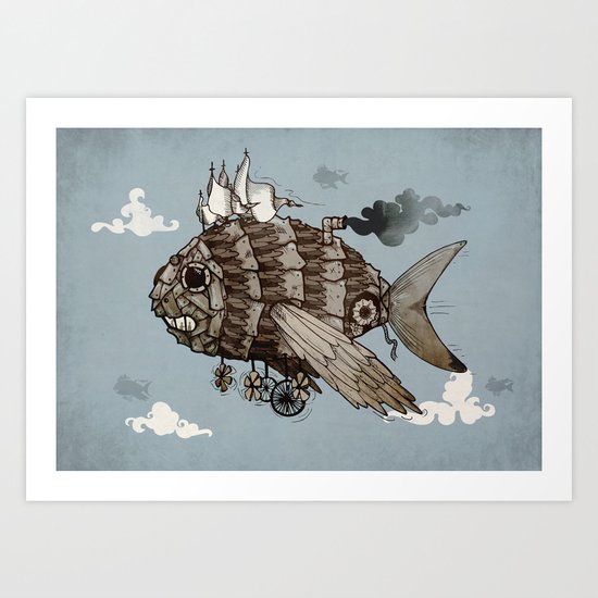 The Fleet Art Print