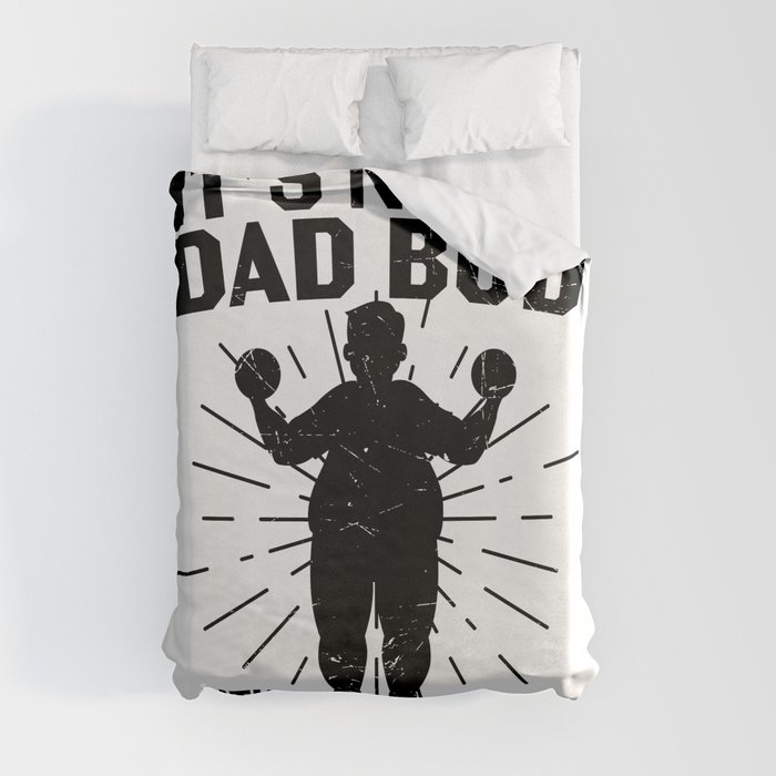 It's Not A Dad Bod It's A Father Figure Duvet Cover