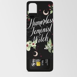 Humorless Feminist Witch Android Card Case