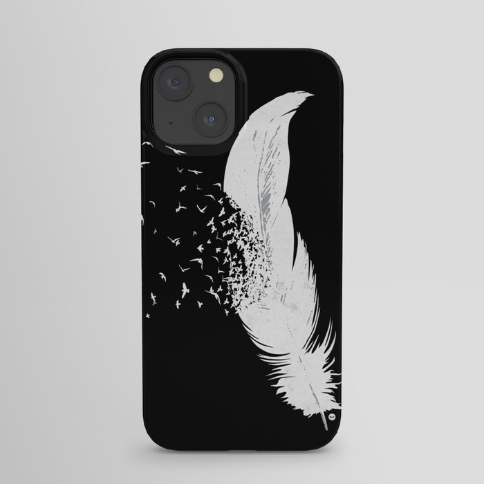 Birds of a Feather (Black) iPhone Case