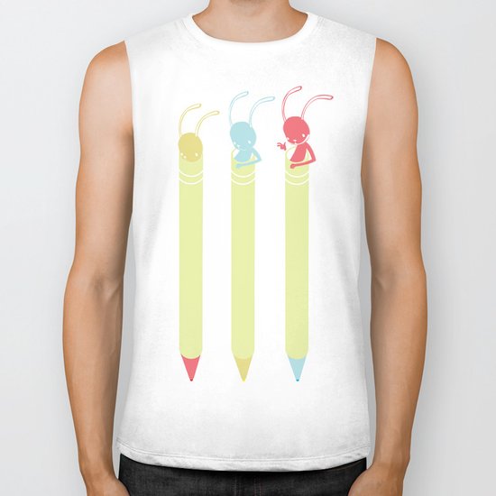 INK BUNNY & ROLL Biker Tank