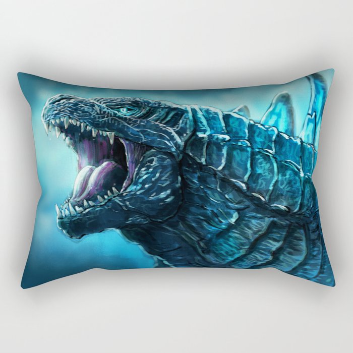 The King of Monsters - Godzilla Rectangular Pillow