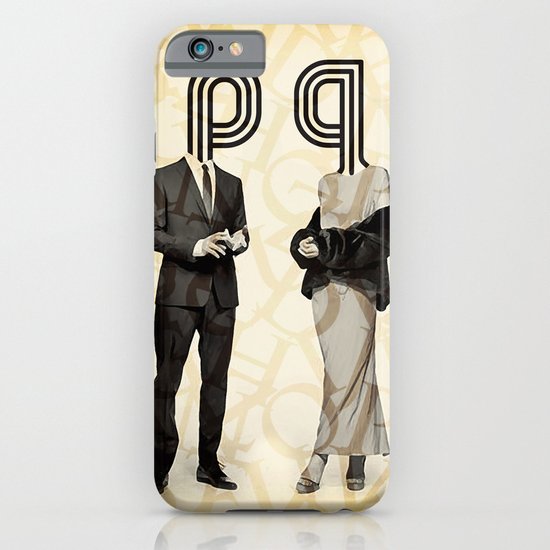 Mr P and Mrs Q iPhone & iPod Case