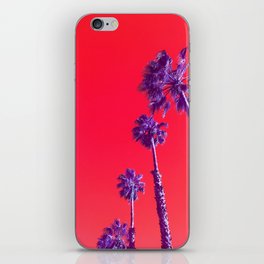 Infrared Palm Trees iPhone Skin