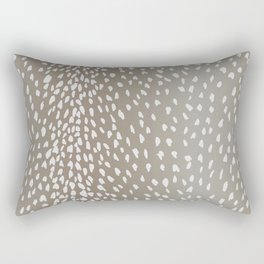 Antelope Fawn Print Rectangular Pillow