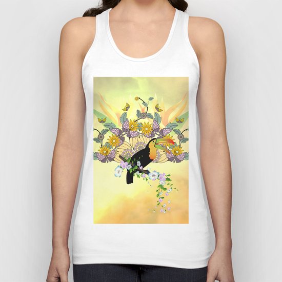 Funny toucan Unisex Tank Top