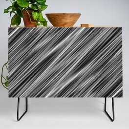 Ambient 6 in Black and White Pattern Credenza