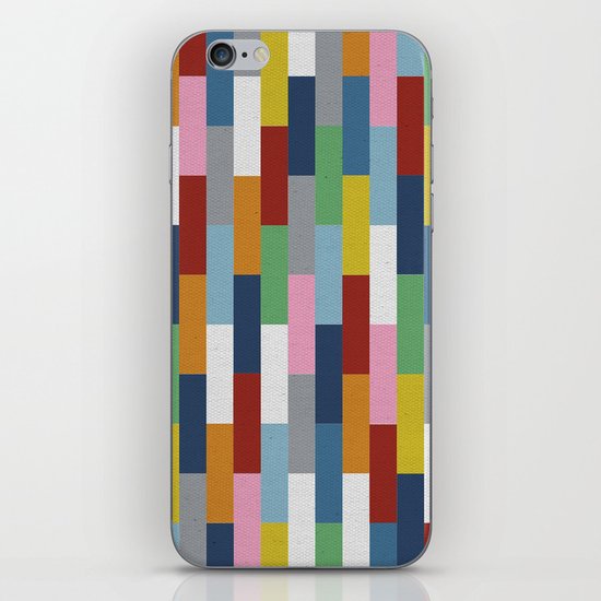Bricks Rotate iPhone Skin