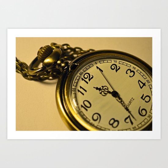 Pocketwatch Art Print