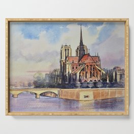 Notre Dame Serving Tray