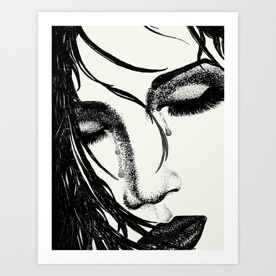 These Tears Art Print
