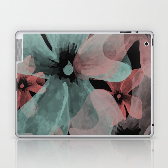 Watercolor Blossoms No3 Laptop & iPad Skin