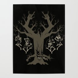 Headbangers Tree Poster