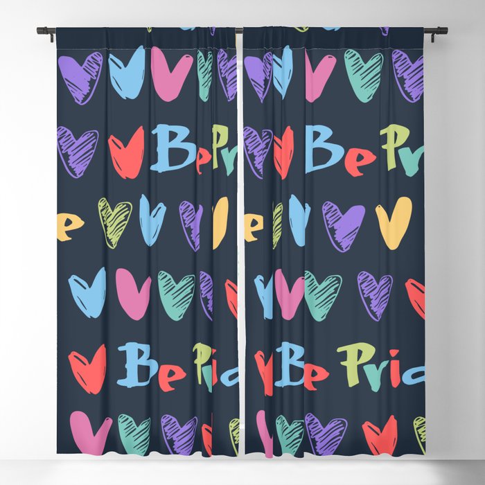 Be Pride Blackout Curtain