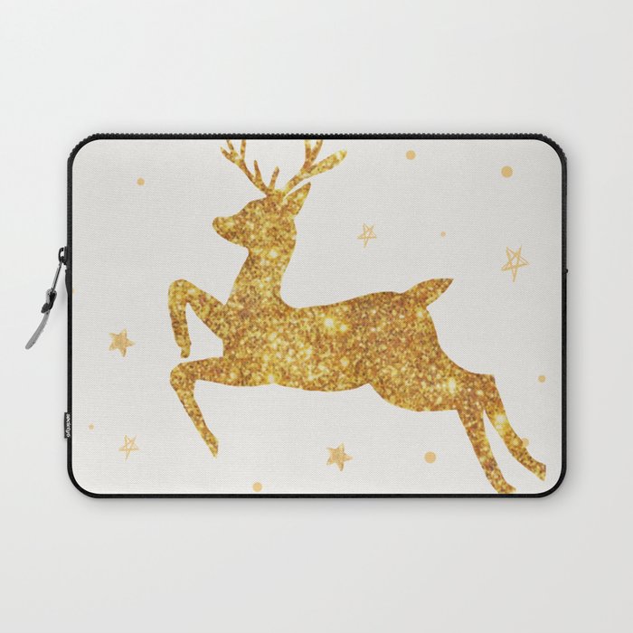 Golden Deer Laptop Sleeve