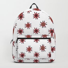 Paracas Flowers with Transparent Background Backpack