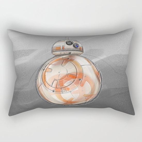 BB8 - on the move Rectangular Pillow