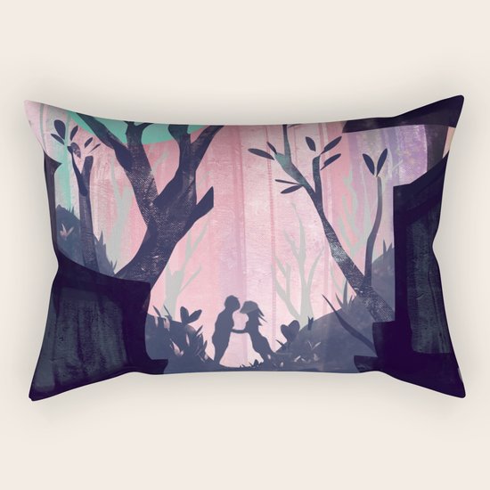 Lovers Rectangular Pillow