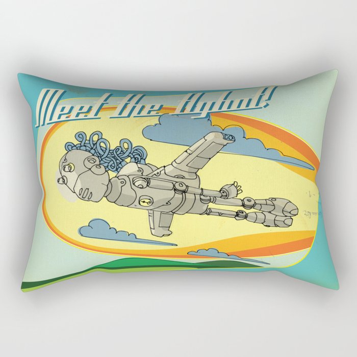 Flybot Rectangular Pillow